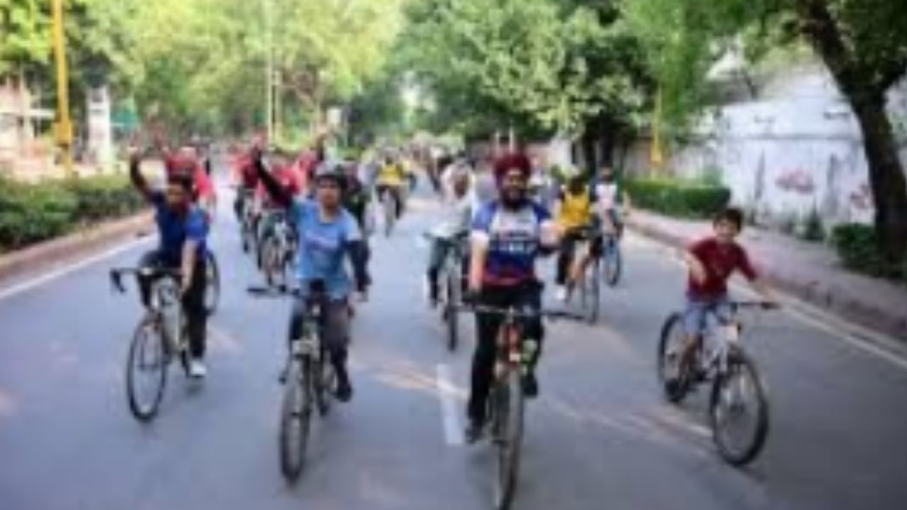 Fit India Sundays on Cycle